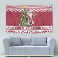 Latvia Christmas Tapestry Ziemassvetku Vecitis Christmas Pattern - Wonder Print Shop