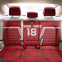 Custom Russia Football Back Car Seat Cover Red Eagle Spirit - Wonder Print Shop