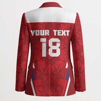 Custom Russia Football Blazer Red Eagle Spirit - Wonder Print Shop
