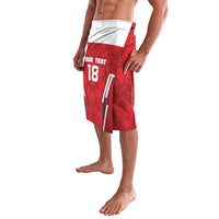 Custom Russia Football Lavalava Red Eagle Spirit - Wonder Print Shop