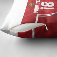 Custom Russia Football Pillow Cover Red Eagle Spirit - Wonder Print Shop