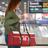 Custom Russia Football Travel Bag Red Eagle Spirit - Wonder Print Shop