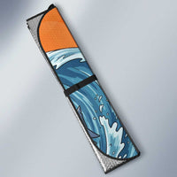 Cape Verde Christmas Auto Sun Shade Shark Surfing Holiday Beach Style - Wonder Print Shop