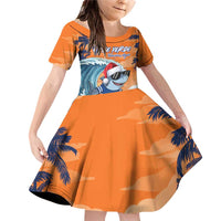 Cape Verde Christmas Family Matching Off Shoulder Short Dress and Hawaiian Shirt Shark Surfing Holiday Beach Style - Wonder Print Shop