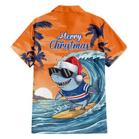 Cape Verde Christmas Family Matching Off Shoulder Short Dress and Hawaiian Shirt Shark Surfing Holiday Beach Style - Wonder Print Shop