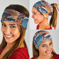 Cape Verde Christmas Neck Gaiter Shark Surfing Holiday Beach Style - Wonder Print Shop