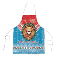 Luxembourg Christmas Apron Schei Chreschtdeeg Xmas Pattern - Wonder Print Shop