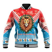 Luxembourg Christmas Baseball Jacket Schei Chreschtdeeg Xmas Pattern - Wonder Print Shop