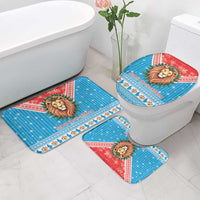Luxembourg Christmas Bathroom Set Schei Chreschtdeeg Xmas Pattern - Wonder Print Shop