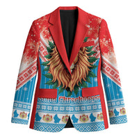 Luxembourg Christmas Blazer Schei Chreschtdeeg Xmas Pattern - Wonder Print Shop
