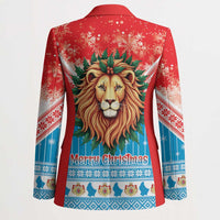 Luxembourg Christmas Blazer Schei Chreschtdeeg Xmas Pattern - Wonder Print Shop