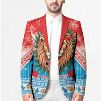 Luxembourg Christmas Blazer Schei Chreschtdeeg Xmas Pattern - Wonder Print Shop