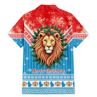 Luxembourg Christmas Family Matching Mermaid Dress and Hawaiian Shirt Schei Chreschtdeeg Xmas Pattern - Wonder Print Shop