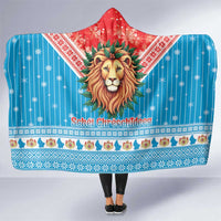 Luxembourg Christmas Hooded Blanket Schei Chreschtdeeg Xmas Pattern - Wonder Print Shop