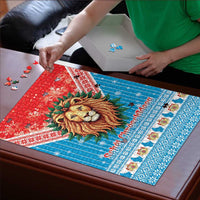 Luxembourg Christmas Puzzle Schei Chreschtdeeg Xmas Pattern - Wonder Print Shop