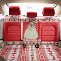 Georgia Christmas Chichilaki Back Car Seat Cover Celebrate Georgian Tradition - Wonder Print Shop