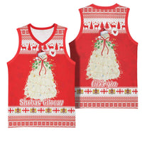 Georgia Christmas Chichilaki Basketball Jersey Celebrate Georgian Tradition - Wonder Print Shop