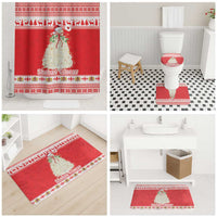 Georgia Christmas Chichilaki Bathroom Set Celebrate Georgian Tradition - Wonder Print Shop