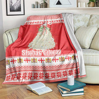 Georgia Christmas Chichilaki Blanket Celebrate Georgian Tradition - Wonder Print Shop