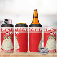 Georgia Christmas Chichilaki 4 in 1 Can Cooler Tumbler Celebrate Georgian Tradition - Wonder Print Shop