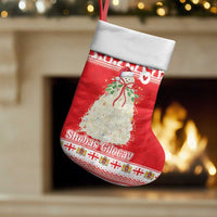 Georgia Christmas Chichilaki Christmas Stocking Celebrate Georgian Tradition - Wonder Print Shop
