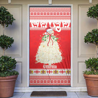 Georgia Christmas Chichilaki Door Cover Celebrate Georgian Tradition - Wonder Print Shop