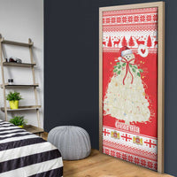 Georgia Christmas Chichilaki Door Cover Celebrate Georgian Tradition - Wonder Print Shop