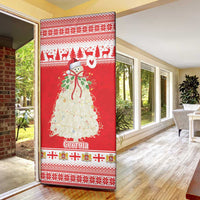 Georgia Christmas Chichilaki Door Cover Celebrate Georgian Tradition - Wonder Print Shop