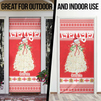 Georgia Christmas Chichilaki Door Cover Celebrate Georgian Tradition - Wonder Print Shop