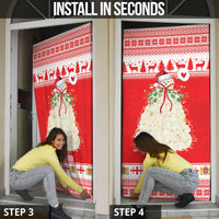 Georgia Christmas Chichilaki Door Cover Celebrate Georgian Tradition - Wonder Print Shop