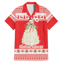 Georgia Christmas Chichilaki Family Matching Mermaid Dress and Hawaiian Shirt Celebrate Georgian Tradition - Wonder Print Shop