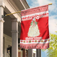 Georgia Christmas Chichilaki Garden Flag Celebrate Georgian Tradition - Wonder Print Shop