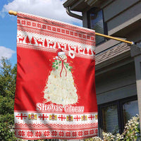 Georgia Christmas Chichilaki Garden Flag Celebrate Georgian Tradition - Wonder Print Shop