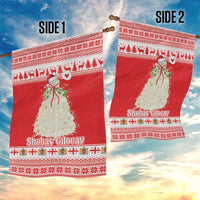 Georgia Christmas Chichilaki Garden Flag Celebrate Georgian Tradition - Wonder Print Shop