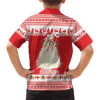 Georgia Christmas Chichilaki Kid Hawaiian Shirt Celebrate Georgian Tradition - Wonder Print Shop