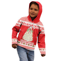 Georgia Christmas Chichilaki Kid Hoodie Celebrate Georgian Tradition - Wonder Print Shop