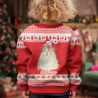 Georgia Christmas Chichilaki Kid Ugly Christmas Sweater Celebrate Georgian Tradition - Wonder Print Shop