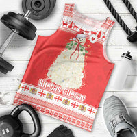 Georgia Christmas Chichilaki Men Tank Top Celebrate Georgian Tradition - Wonder Print Shop