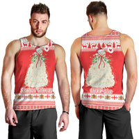 Georgia Christmas Chichilaki Men Tank Top Celebrate Georgian Tradition - Wonder Print Shop