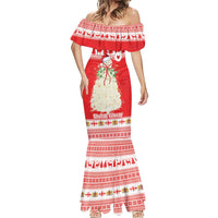 Georgia Christmas Chichilaki Mermaid Dress Celebrate Georgian Tradition - Wonder Print Shop