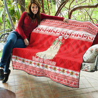 Georgia Christmas Chichilaki Quilt Celebrate Georgian Tradition - Wonder Print Shop