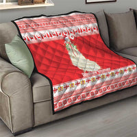 Georgia Christmas Chichilaki Quilt Celebrate Georgian Tradition - Wonder Print Shop