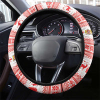Georgia Christmas Chichilaki Steering Wheel Cover Celebrate Georgian Tradition - Wonder Print Shop
