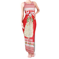 Georgia Christmas Chichilaki Tank Maxi Dress Celebrate Georgian Tradition - Wonder Print Shop