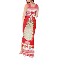 Georgia Christmas Chichilaki Tank Maxi Dress Celebrate Georgian Tradition - Wonder Print Shop