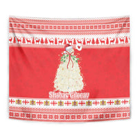 Georgia Christmas Chichilaki Tapestry Celebrate Georgian Tradition - Wonder Print Shop