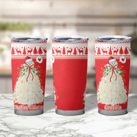 Georgia Christmas Chichilaki Tumbler Cup Celebrate Georgian Tradition - Wonder Print Shop