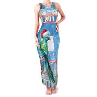 Guatemala Christmas Family Matching Tank Maxi Dress and Hawaiian Shirt Resplendent Queztal Libre Crezca Fecundo - Wonder Print Shop