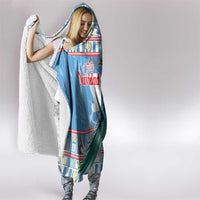 Guatemala Christmas Hooded Blanket Resplendent Queztal Libre Crezca Fecundo