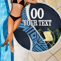 Custom Guatemala Football Beach Blanket Los Chapines Go Champion - Wonder Print Shop